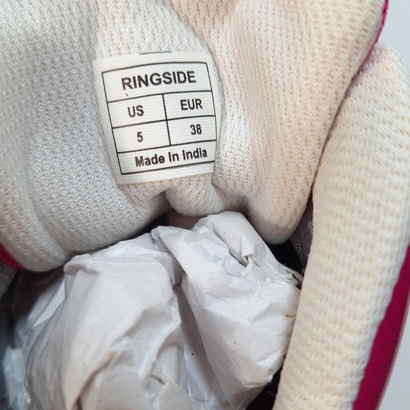 Ringside Wrestling Boxing Unisex Shoes Bright Pink Size 5 US Mens EUR 38 - Picture 8 of 10